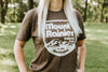 Mount Rainier T-Shirt Brown