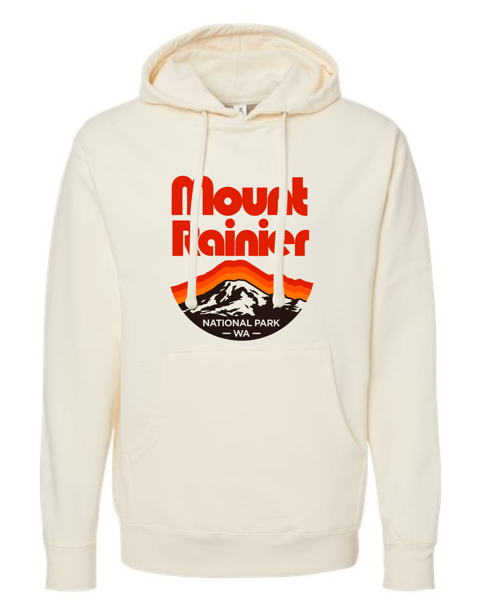 Mount Rainier Hoodie Sand